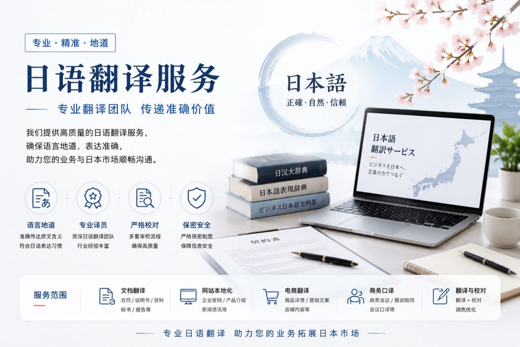 日语笔译服务